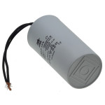 Конденсатор JYUL CBB-60 100мкф - 450 VAC провода (60*123 mm)
