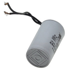 Конденсатор JYUL CBB-60 9мкф - 450 VAC провода (35*63 mm) 2