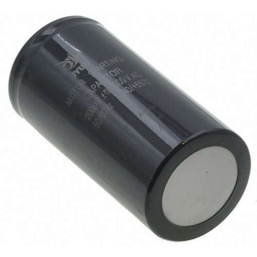 конденсатор JYUL CD-60 200мкф - 300 VAC Пусковий - 50Hz. (50*101 mm)
