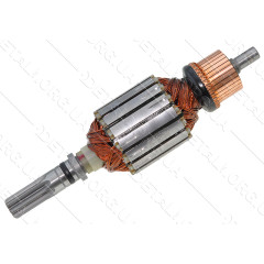 Якорь отбойного молотка DeWalt D25961K оригинал N087478 (210*54 8-з прямо)