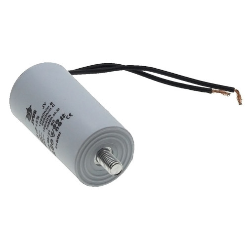 конденсатор JYUL CBB-60L 8мкф - 450 VAC болт + дроту(35*69 mm)