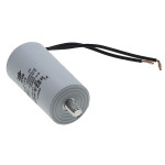 Конденсатор JYUL CBB-60L 8мкф - 450 VAC болт + провода (35*69 mm)