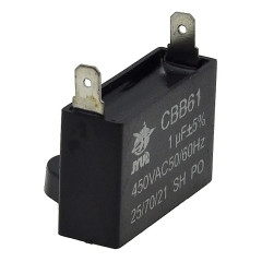 конденсатор JYUL CBB-61 1мкф - 450 VAC прямокутний 12х36х23 2