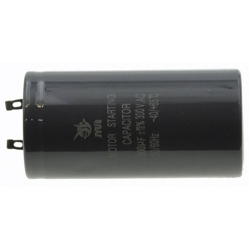 конденсатор JYUL CD-60 300мкф - 300 VAC Пусковий - 50Hz. (50*100 mm)