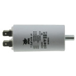 Конденсатор JYUL CBB-60M 7,5мкф - 450 VAC болт + клеммы (35*66 mm)