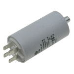 Конденсатор JYUL CBB-60M 7,5мкф - 450 VAC болт + клеми (35*66 мм)