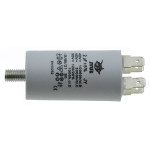 Конденсатор JYUL CBB-60M 2мкф - 450 VAC болт + клеми (30*57 мм)