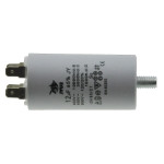 Конденсатор JYUL CBB-60M 12мкф - 450 VAC болт + клеми (35*66 мм)