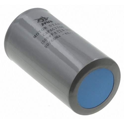конденсатор JYUL CD-60 1500мкф - 300 VAC Пусковий - 50Hz. (65*122 mm)