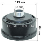 Фільтр компресора PT-9084 пластик 1" (D119*H64)