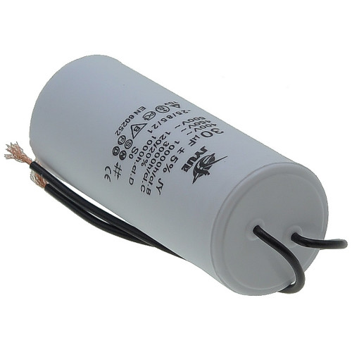 конденсатор JYUL CBB-60L 30мкф - 450 VAC болт + дроту(40*95 mm)