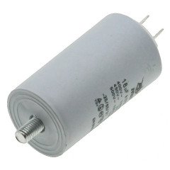 Конденсатор JYUL CBB-60M 18мкф - 450 VAC болт + клеми (40*71 mm) 2