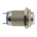 Кнопка антивандальная d14mm різьблення 12mm h20mm 2 контакти
