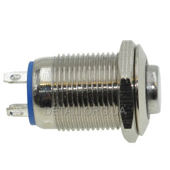 Кнопка антивандальная d14mm резьба 12mm h20mm 4 контакта 2