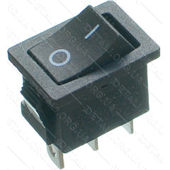 тумблер 2 положення 3 контакти 15*21 mm h24mm 6A