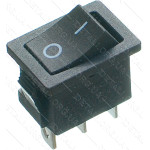 тумблер 2 положення 3 контакти 15*21 mm h24mm 6A
