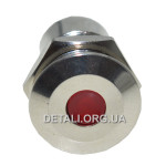 Індикатор антивандальный d15mm різьблення 12mm h20mm 2 контакти