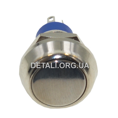 Кнопка антивандальная d17mm резьба 12mm h19mm 4 контакта