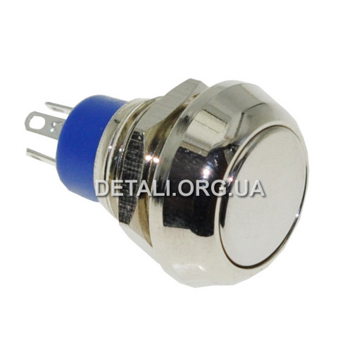 Кнопка антивандальная d17mm резьба 12mm h19mm 4 контакта