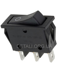 Тумблер 2 положення 3 контакти 14*33 mm 16A