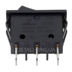 Тумблер 2 положення 3 контакти 14*33 mm 16A