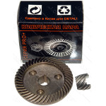 Шестерни (пара) болгарки Stern 230C/CV-2 качество PRO (d1 15*74/d2 9*21/h2 17)