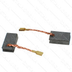 Щетки 6,3х11х18 выход сзади клемма мама Crown CT15134-168 