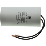 Конденсатор JYUL CBB-60 150мкф - 450 VAC дроти (65*130 мм)