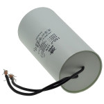 Конденсатор JYUL CBB-60 150мкф - 450 VAC провода (65*130 mm)