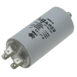 Конденсатор JYUL CBB-60M 8мкф - 450 VAC болт + клеммы (35*66 mm)
