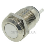 Кнопка антивандальная d18mm різьблення 16mm h27mm 3 контакти