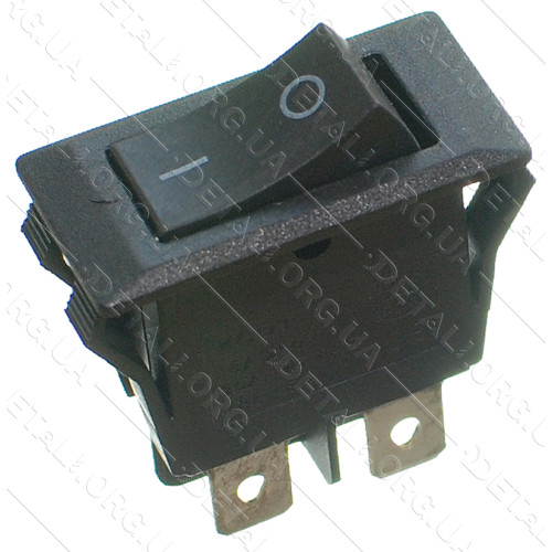 тумблер 2 положення 4 контакти 17*33 mm 16A