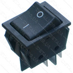 тумблер 2 положення 4 контакти 25*32 mm 16A
