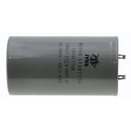 Конденсатор JYUL CD-60 1200мкф - 300 VAC Пусковой - 50Hz. (65*121 mm)
