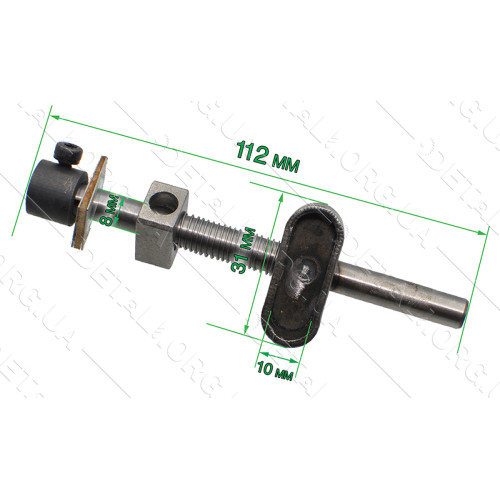 Шток лобзика D8 L112 рюмка 31*10 мм
