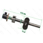 Шток лобзика D8 L112 чарка 31*10 мм