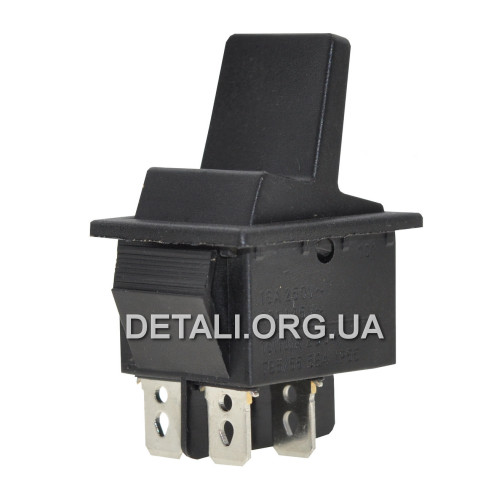 Тумблер 2 положения 4 контакта 25*31 мм 16A