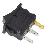 Тумблер 2 положения 3 контакта 15*21 mm светодиод 6A