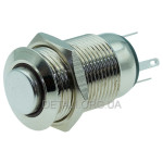 Кнопка антивандальная d18mm різьблення 16mm h28mm 5 контактів індикація