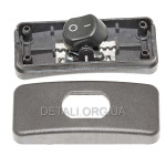 тумблер 2 положення в корпусі 26*61 mm 6A