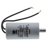 Конденсатор JYUL CBB-60L 1,5мкф - 450 VAC болт + провода (30*60 mm)