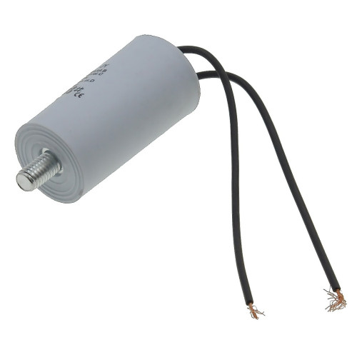 конденсатор JYUL CBB-60L 1,5мкф - 450 VAC болт + дроту(30*60 mm)