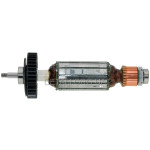 Якорь болгарки УШМ Metabo WE 1500-125 RT оригинал 310011990 (180,5*37 резьба 6мм)