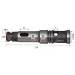 Ствол перфоратора D25 L115