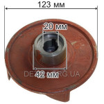 Робоче колесо мотопомпи d9*20*42*123 H51