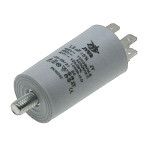 Конденсатор JYUL CBB-60M 1,5мкф - 450 VAC болт + клеммы (30*57 mm)