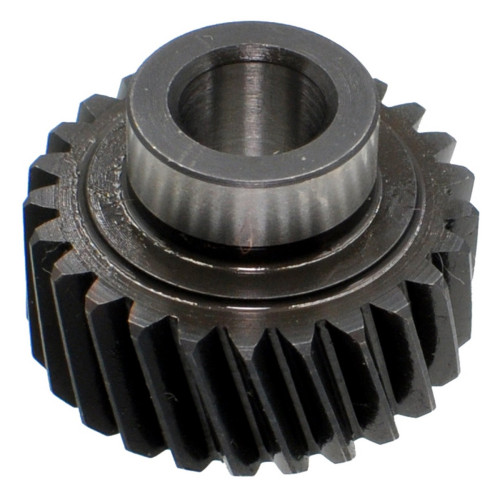 Шестерня прямой шлифмашины Makita GD0810C оригинал 226531-3 (25 зубов влево d7*22 h15)