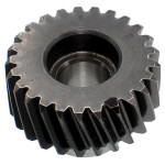 Шестерня прямой шлифмашины Makita GD0810C оригинал 226531-3 (25 зубов влево d7*22 h15)