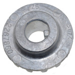 Шестерня рейсмуса Makita 2012NB оригинал 226786-0 (d10*33 h15,5)