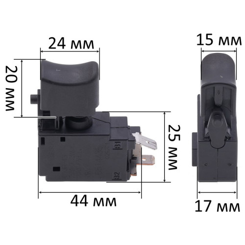 Кнопка шуруповерта Makita DHP486Z оригинал 651443-5